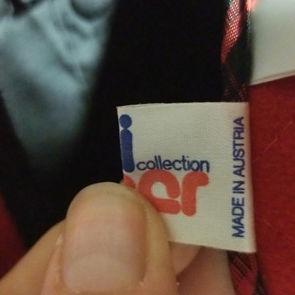 Sz L Beautiful Austrian Made Wool Quilted Jacket - Picture 8 of 9